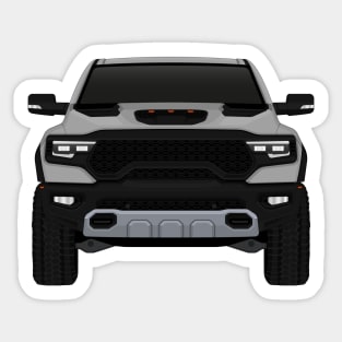 Ram Silver Sticker